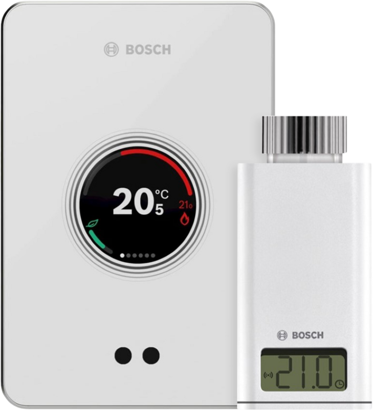 Verzoekschrift Economie Melodieus Bosch EasyControl CT200 wit + Bosch EasyControl Smart Radiator Thermostat  RT10-RF - Slimme thermostaten