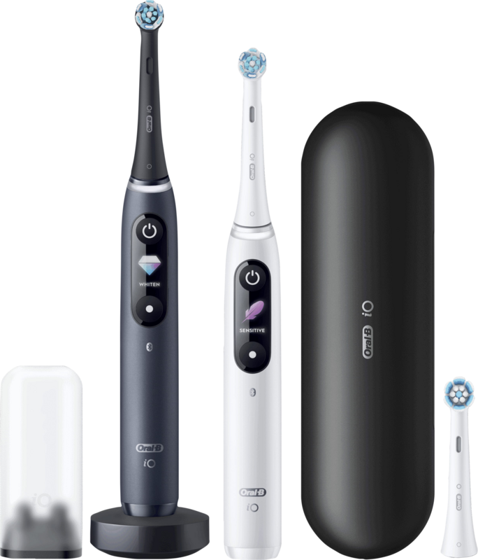 Oral-B IO 8 Zwart En Wit - Elektrische Tandenborstels