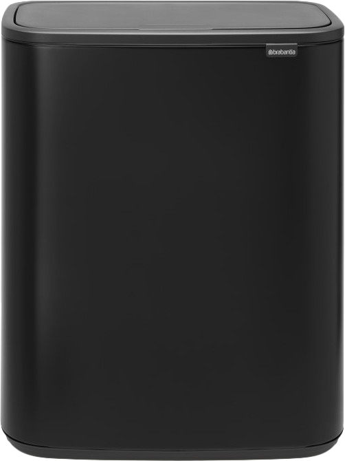 Brabantia Bo Touch Bin 60 Liter Matt Black Brabantia Bo Touch Bin 60 Liter Matt Black