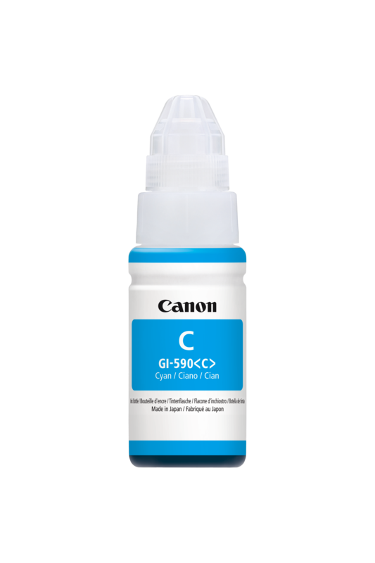 Canon GI-590 Inktflesje Cyaan Canon GI-590 Inktflesje Cyaan