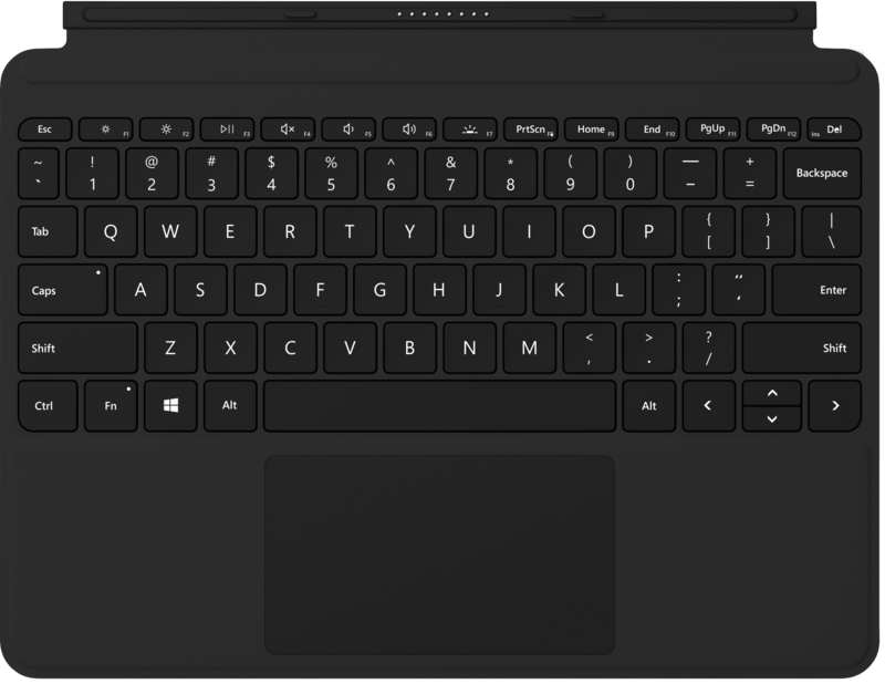 Microsoft Surface Go Type Cover AZERTY Zwart Microsoft Surface Go Type Cover AZERTY Zwart