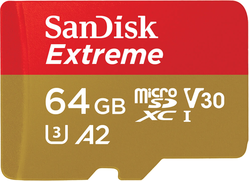 SanDisk MicroSDXC Extreme 64GB 170MB/s SanDisk MicroSDXC Extreme 64GB 170MB/s