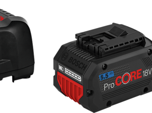 Bosch Professional 18V 5,5 Ah ProCORE accu (2x) + snellader