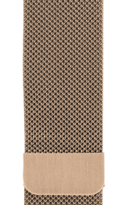 BlueBuilt Milanees Bandje Goud voor Apple Watch 40/41/42 mm