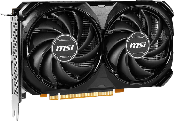MSI GeForce RTX 4060 VENTUS 2X BLACK OC 8GB MSI GeForce RTX 4060 VENTUS 2X BLACK OC 8GB