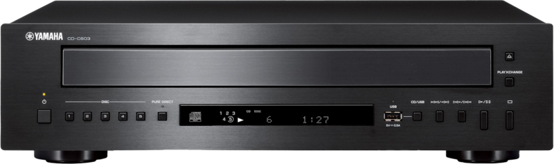 Yamaha CD-C603 Zwart Yamaha CD-C603 Zwart