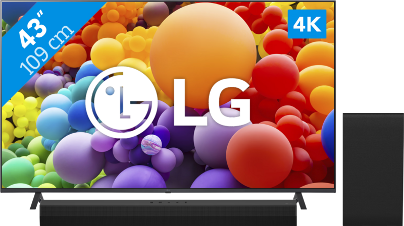 LG 43UR78006LK + Soundbar LG 43UR78006LK + Soundbar