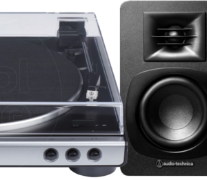 Audio Technica AT-LP60XUSBGM + Audio-Technica ATH-SP3X Zwart