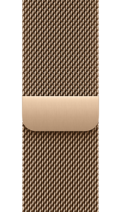 Apple Watch 44/45/46 mm MIlanees Bandje Goud